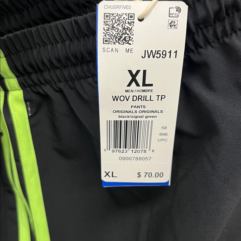 adidas Originals men’s adiColor Woven Drill Track Pants Men's - Picture 6 of 6